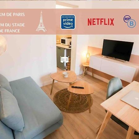 Appart' Hotel Pink Cosy 5Min Rer Proche Paris Aubervilliers Dış mekan fotoğraf